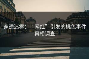 穿透迷雾：“网红”引发的桃色事件真相调查