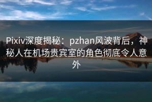 Pixiv深度揭秘：pzhan风波背后，神秘人在机场贵宾室的角色彻底令人意外